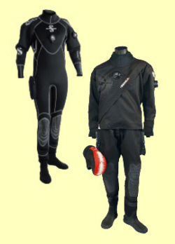 Dry Suit Diver